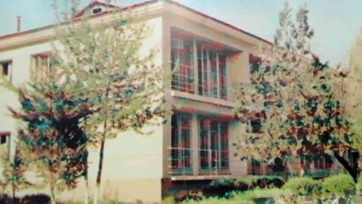 Корпус №3 в санаторий Сарыагаш. 1975 год Корпус №3 в санаторий Сарыагаш. 1975 год